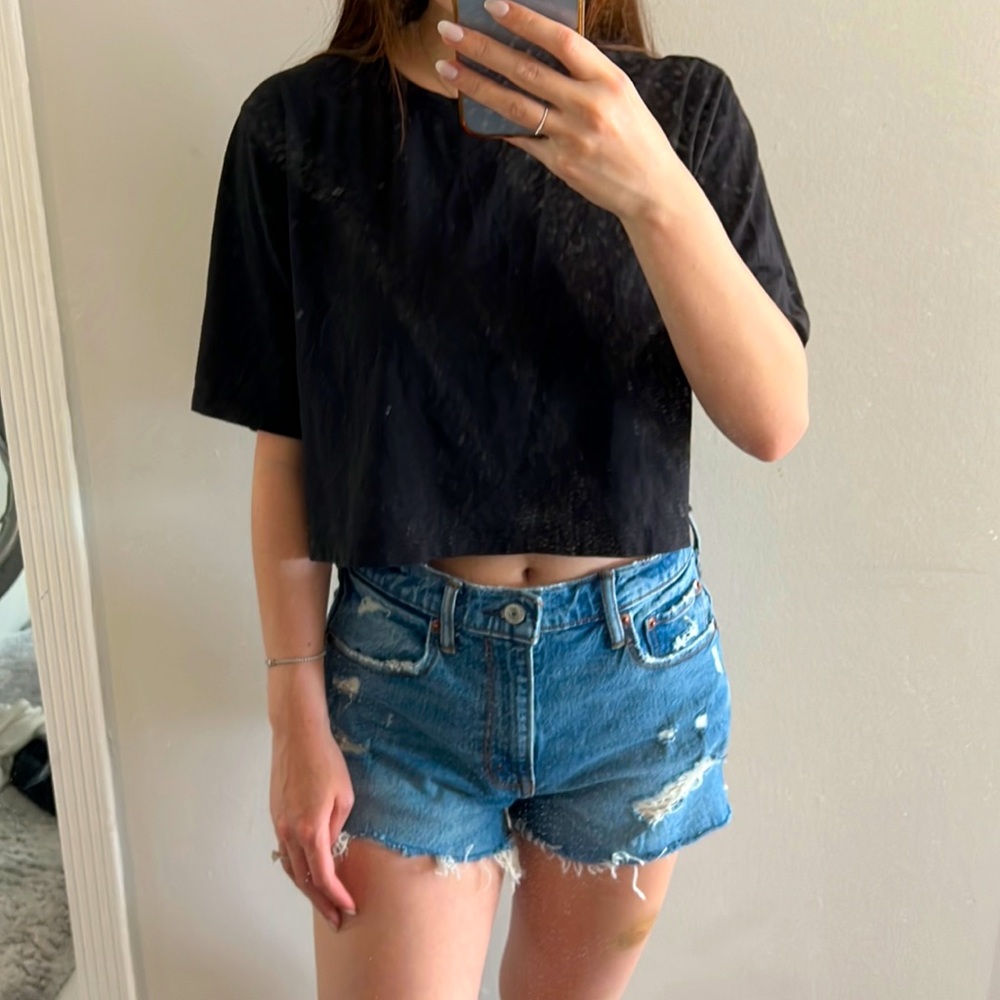 Aritzia cropped tee